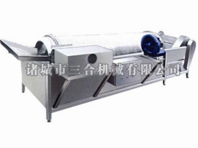 滾筒式氣泡清洗機 高效清潔，為食品加工保駕護航